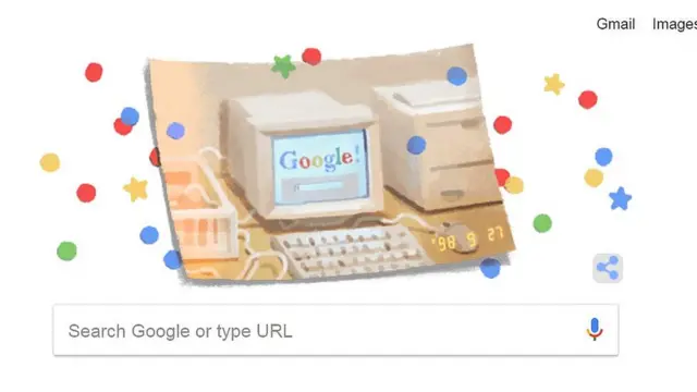 একুশ বছর পূর্তিতে গুগলের ডুডল