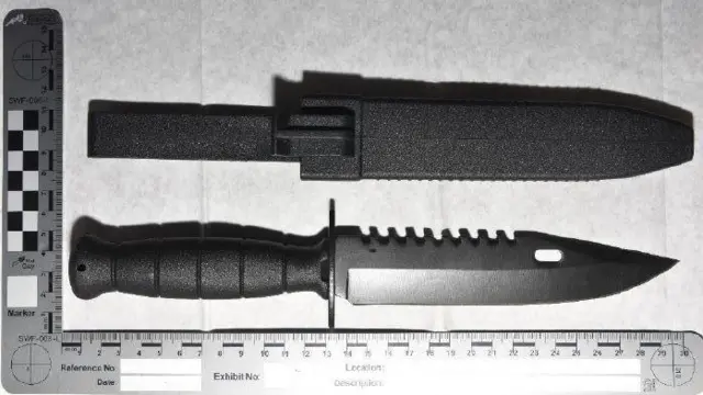 У спальні Сааді поліція знайшла кілька ножів і спрей для самозахисту