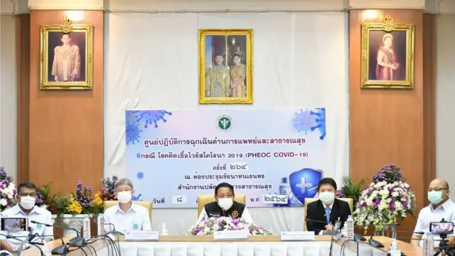 ปลัด สธ. นำทีมแถลง 5 มาตรการควบคุมโรคโควิด-19 เมื่อ 8 ก.ค. โดยให้ ศบค.จำกัดการเดินทาง-ปิดสถานที่เสี่ยง