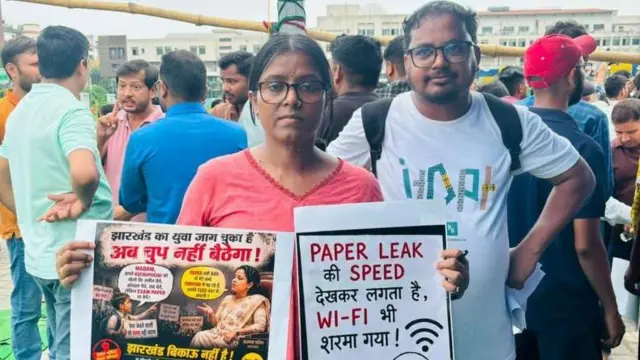झारखंड में छात्र बीती 25 जुलाई से आंदोलन पर हैं