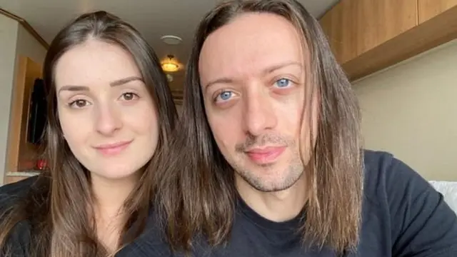 Caio Saldanha e Jessica Furlan