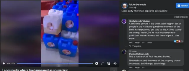 Aworan oju ewe gbaju oṣere, Folukẹ Daramọla pẹlu aworan ayẹyẹ naa