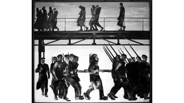 "Оборона Петрограда" Александра Дейнеки