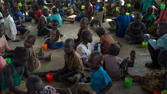 Des enfants du Soudan du Sud ont besoin d'une aide d'urgence