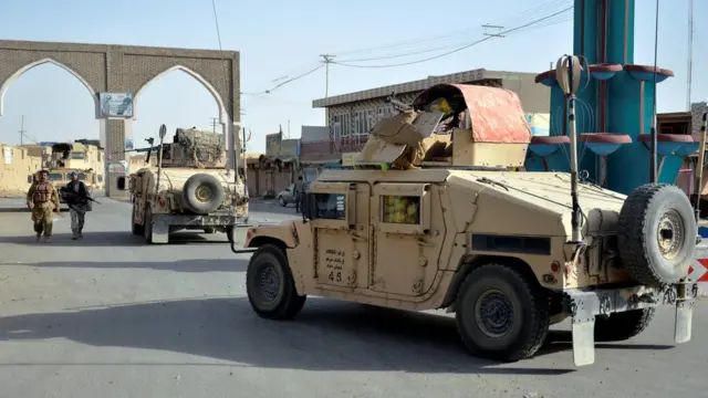 รถถังของกองกำลังอัฟกานิสถาน