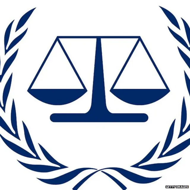 Logo of the International Criminal Court (ICC