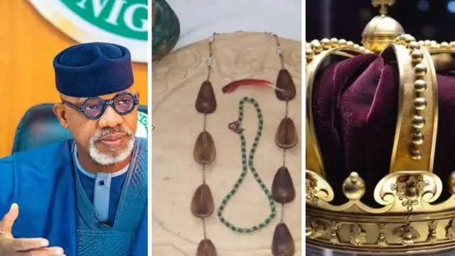 Aworan Gomina Dapo Abiodun atawọn nkan ibilẹ