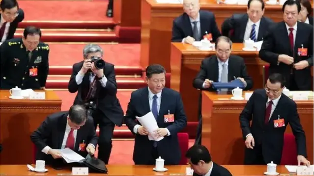 Çin Devlet Başkanı Şi Jinping ile Başbakan Li Keqiang