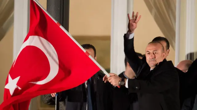 Mevlüt Çavuşoğlu Hamburg konuşması