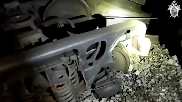 Следственный комитет России крупным планом опубликовал последствия второго взрыва на железной дороге в Брянской области