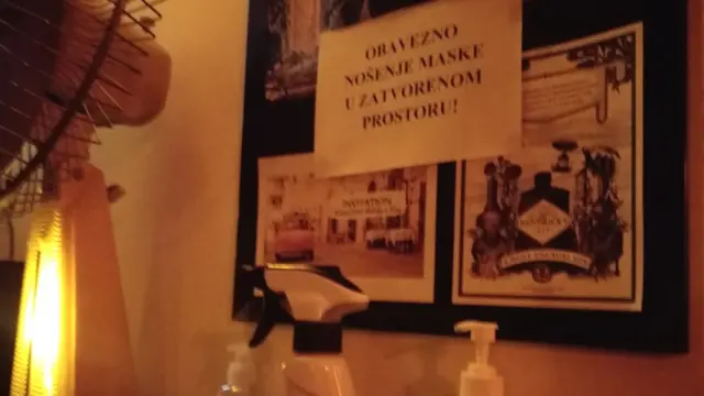 кафић, корона вирус