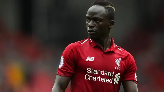Mshambuliaji wa Liverpool na Senegal Sadio Mane