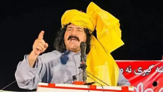 علي وزیر په چمن پرلت کې له ګډون وروسته نیول شوی و.