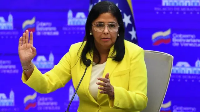 Delcy Rodríguez.
