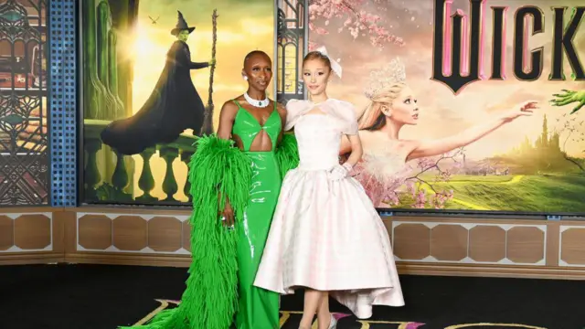 Cynthia Erivo dan Ariana Grande