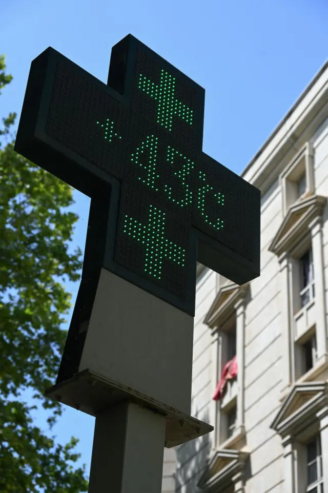 Fransa'da hava sıcaklığı