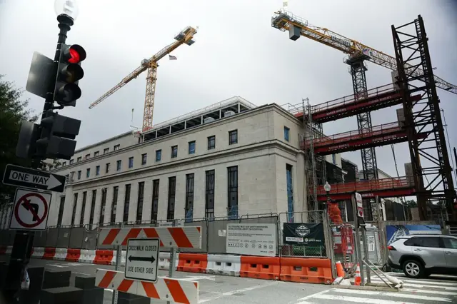 La sede de la Fed en medio de reformas mayores