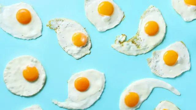 බිත්තර කිහිපයක් දැක්වෙන ඡායාරූපයක්