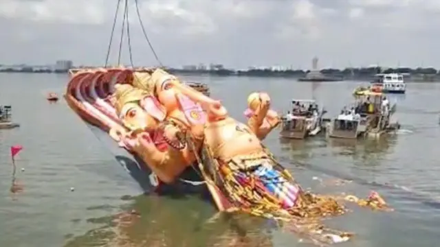 వినాయక నిమజ్జనం, ఖైరతాబాద్, మహా గణపతి