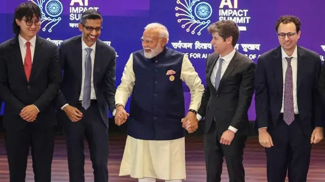 ఇండియా ఏఐ ఇంపాక్ట్ సదస్సు, దిల్లీ, టెక్ సంస్థలు