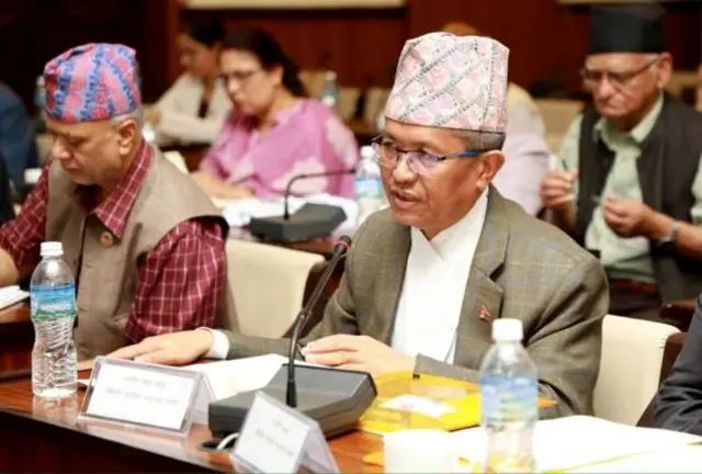 राज्य व्यवस्था तथा सुशासन समितिमा आयोगका प्रमुख आयुक्त प्रेमकुमार राई (फाइल फोटो) 