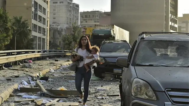 لبنان کې چاودنه