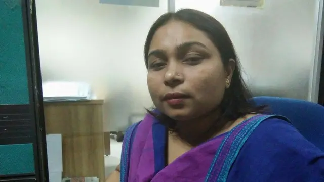 জলি কাওসার। যিনি তার ২৩ বছর বয়সে একটি রোগে হঠাত করে সম্পূর্ন দৃষ্টি শক্তি হারিয়ে ফেলেন।