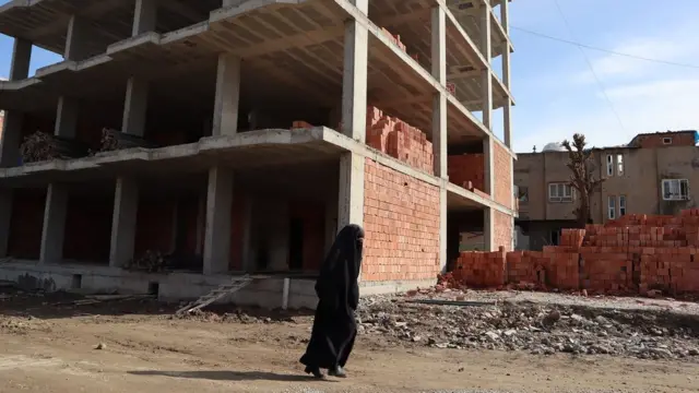 Cizre'de bodrumlar inşaat halinde