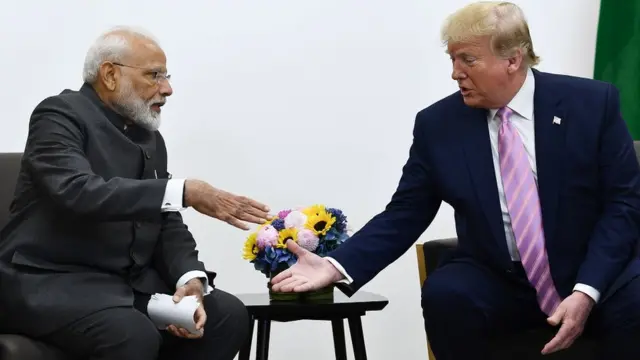 ट्रंप, मोदी