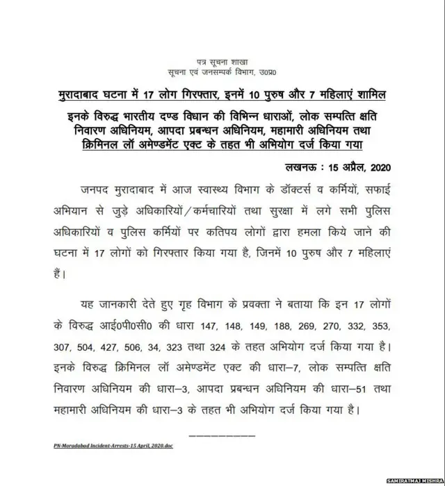 मुरादाबाद कोरोना टीम हमला