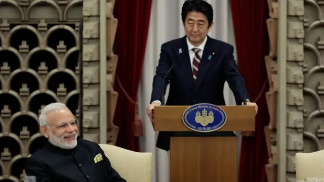 पीएम मोदी और शिंज़ो अबे