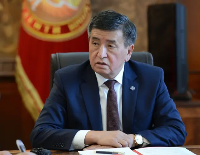 Президент Сооронбай Жээнбеков