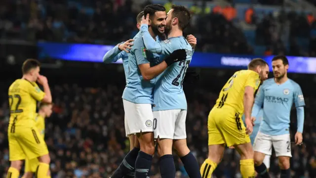 Manchester City na Burton