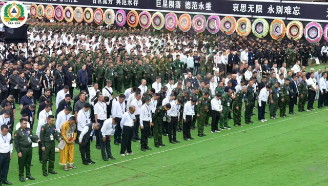 NDAA ခေါင်းဆောင် ဦးစိုင်းလင်း ရဲ့ နာရေးကြောင့် မိုင်းလားမှာ အဖွဲ့တွေစုံလင်