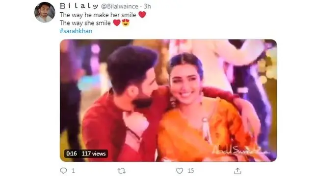 سارہ خان، فلک شبیر
