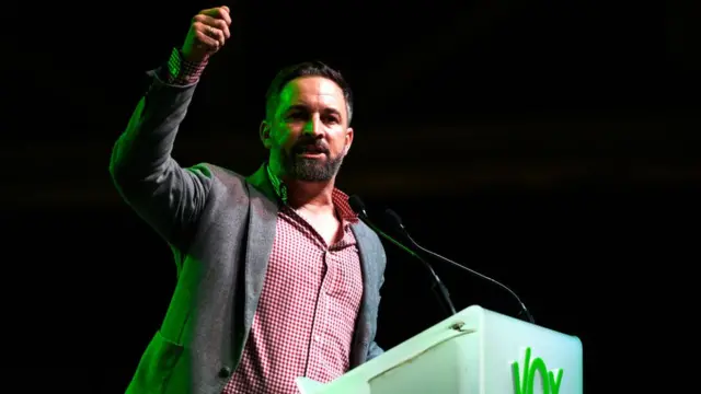 Santiago Abascal, líder de Vox