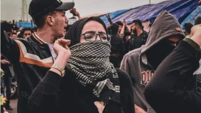 الناشطة دعاء الأسدي