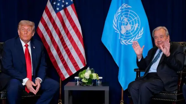 డోనల్డ్ ట్రంప్, ఆంటోనియో గుటెర్రెస్