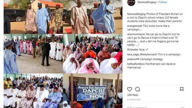 Dapchi buhari visit