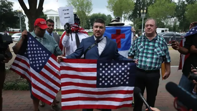 Jason Kessler, organizador de las manifestaciones en Charlottesville en 2017.