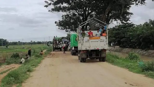ရေဦးမြို့နယ်ထဲက စစ်ရှောင်တွေ
