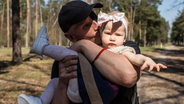 Руслан Козачок з дитиною