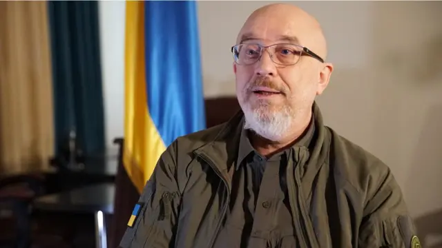 Ukraine's Defence Minister Oleksii Reznikov