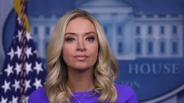 السكرتيرة الصحفية للبيت الأبيض، كايلي ماكناني.