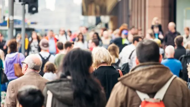 Rua movimentada