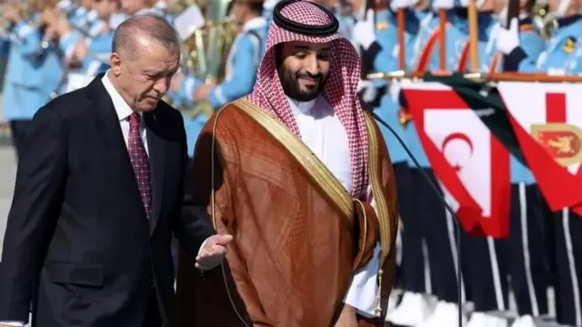 اردوغآن اور محمد بن سلمان