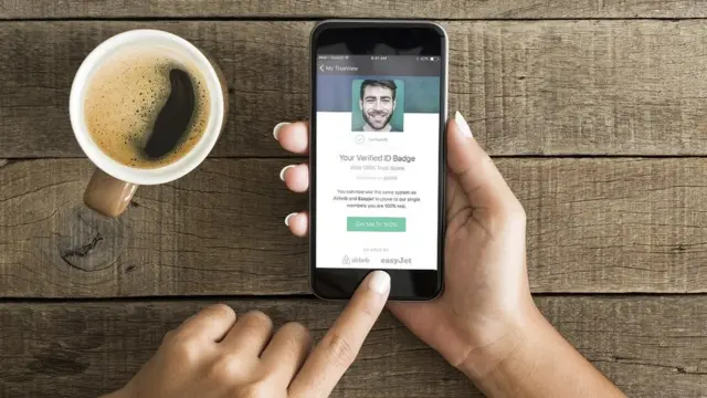 Vista de la app TrueView