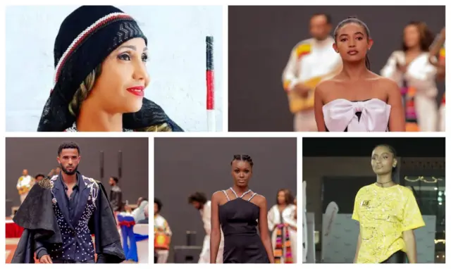 Modeelota uffata aadaa Afrikaa Finfinneetti agarsiisanii fi Ogeettii Dizaayinara Firdoosaa Yusuuf