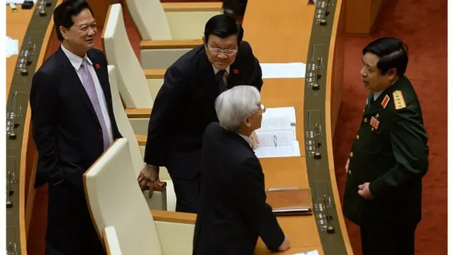Lãnh đạo VN tại Quốc hội tháng 5/2015