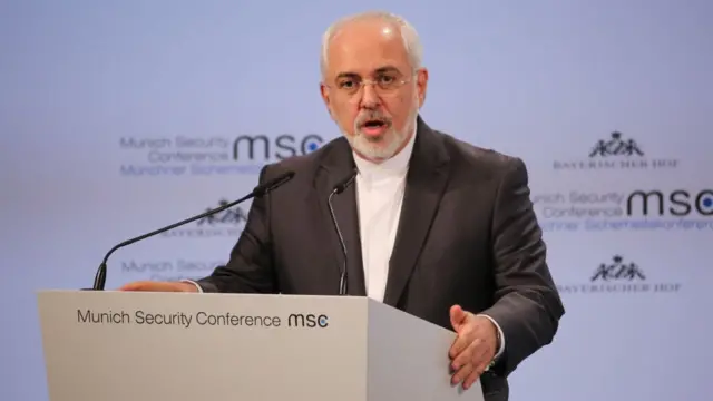 ইরানের পররাষ্ট্রমন্ত্রী জাভেদ জারিফ